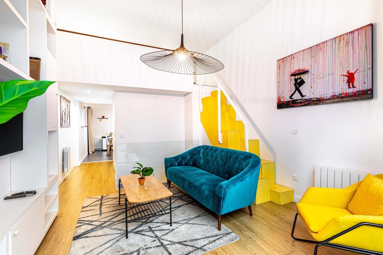 Disponible - Paris - All Equipped Duplex - From 1 To 6 Guests Buitenkant foto